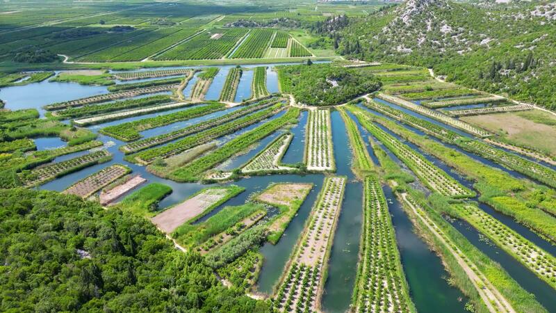 the-neretva-valley-is-the-river-delta-of-the-neretva-a-river-that-flows-through-bosnia-and-herzegovina-and-croatia-and-empties-into-the-adriatic-sea-video